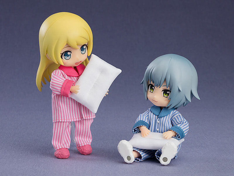 Original Character for Nendoroid Doll Figures Outfit Set: Pajamas (Blue)