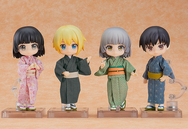 Original Character for Nendoroid Doll Figures Outfit Set: Kimono - Boy (Navy)