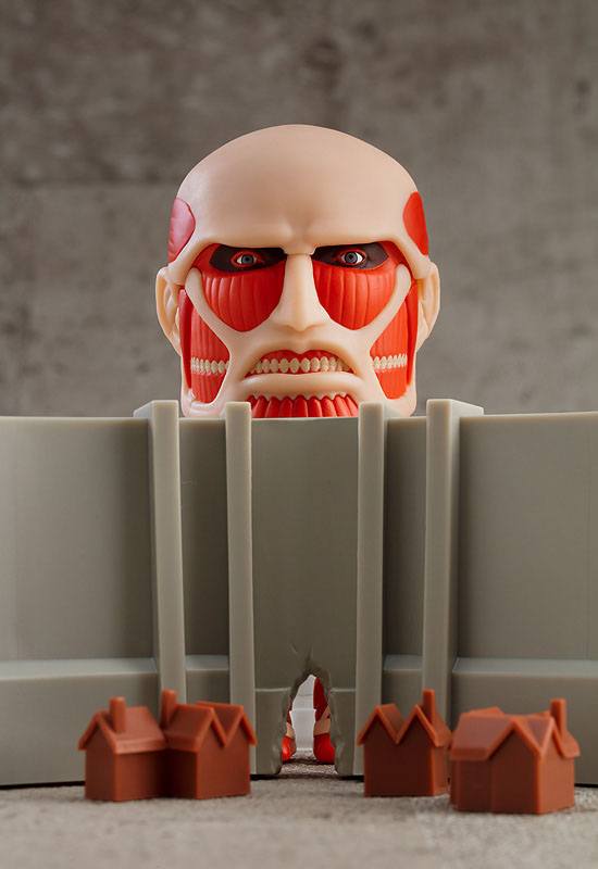 Attack on Titan Nendoroid Action Figure Colossal Titan Renewal Set 10 cm