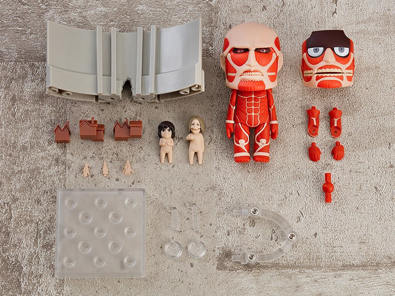 Attack on Titan Nendoroid Action Figure Colossal Titan Renewal Set 10 cm