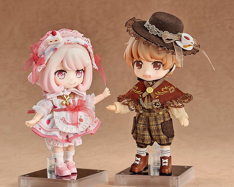 Original Character Nendoroid Doll Action Figure Tea Time Series: White 10 cm