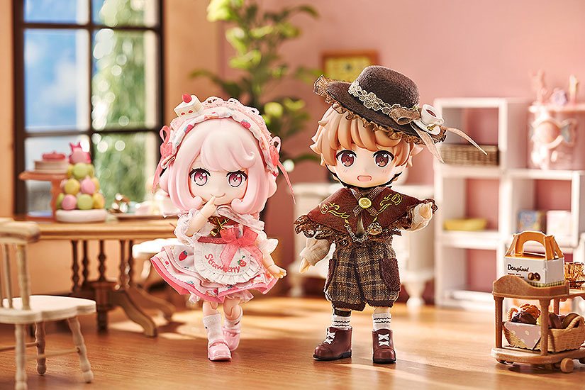 Original Character Parts for Nendoroid Doll Figures Outfit Set: Tea Time Series (Bianca)