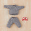 Original Character for Nendoroid Doll Figures Outfit Set: Sweatshirt and Sweatpants (Gray)