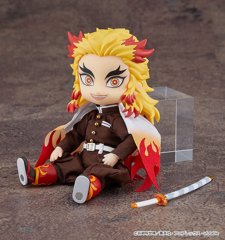 Demon Slayer: Kimetsu no Yaiba Nendoroid Doll Figure Kyojuro Rengoku 14 cm