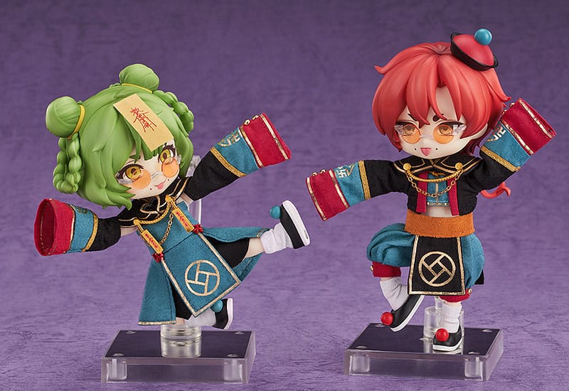 Original Character Nendoroid Doll Action Figure Chinese-Style Jiangshi Twins: Garlic 14 cm