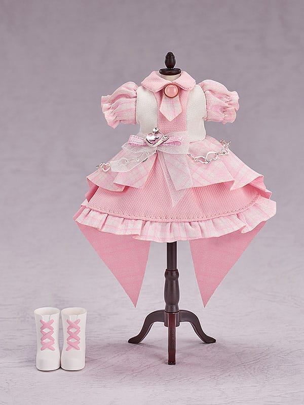 Original Character Accessories for Nendoroid Doll Figures Outfit Set: Idol Outfit - Girl (Baby Pink)