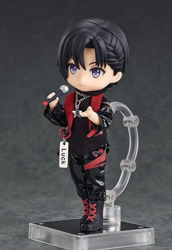 Original Character Accessories for Nendoroid Doll Figures Outfit Set: Idol Outfit - Boy (Deep Red)