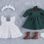 Original Character for Nendoroid Doll Figures Outfit Set: Maid Outfit Long (Green)