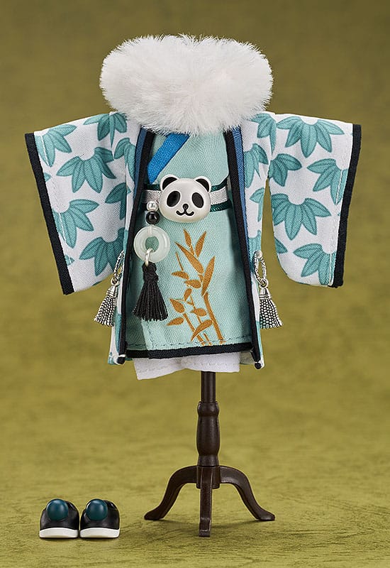 Original Character Nendoroid Doll Action Figure Chinese-Style Panda Mahjong: Laurier 14 cm