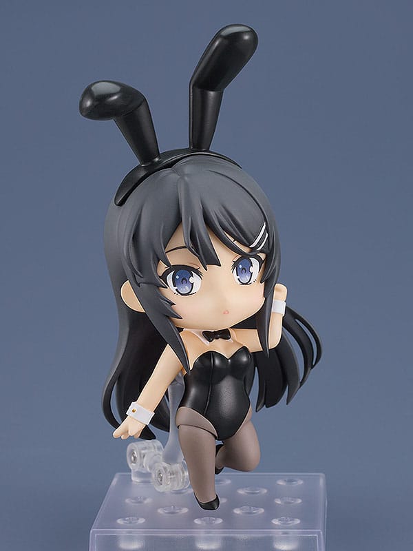 Rascal Does Not Dream of Bunny Girl Senpai Nendoroid Action Figure Mai Sakurajima: Bunny Girl Ver. 10 cm