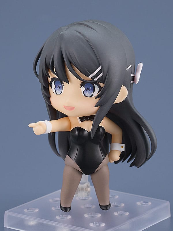 Rascal Does Not Dream of Bunny Girl Senpai Nendoroid Action Figure Mai Sakurajima: Bunny Girl Ver. 10 cm