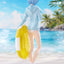 Rebuild of Evangelion Pop Up Parade L PVC Statue Beach Queens: Rei Ayanami 22 cm