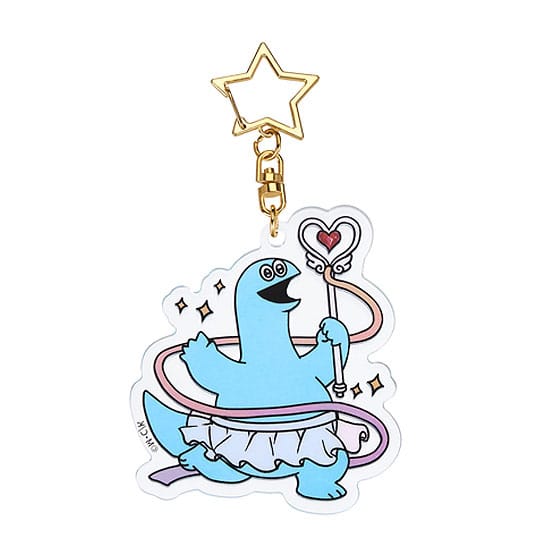 Gal & Dino GoodSmile Moment Keychain Glow-in-the-Dark Rhythmic Gymnastics 8 cm