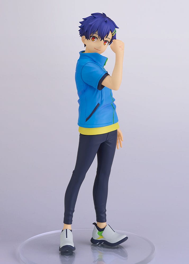 Gridman Universe Pop Up Parade PVC Statue Yomogi Asanaka L Size 23 cm