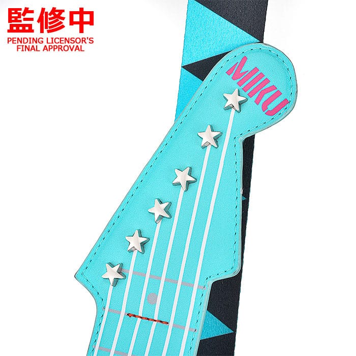 Hatsune Miku Shoulder Bag Character Vocal Series 01: Hatsune Miku Guitar-Shaped