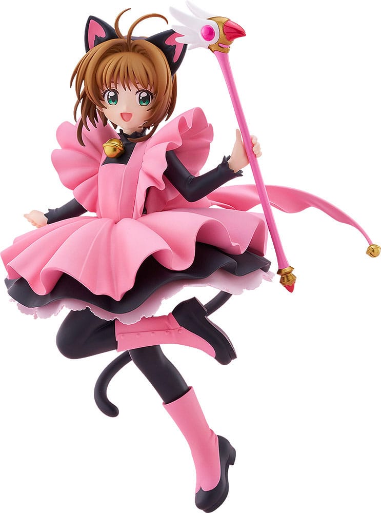 Cardcaptor Sakura Pop Up Parade PVC Statue Sakura Kinomoto: Black Cat Costume Ver. L Size 22 cm                - Damaged packaging