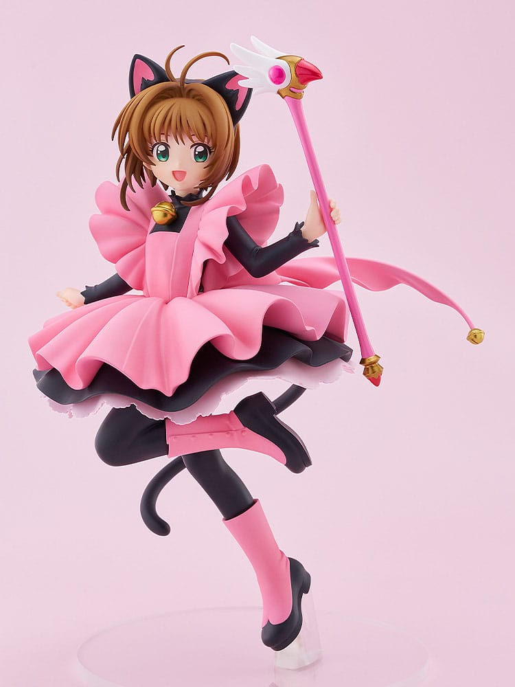 Cardcaptor Sakura Pop Up Parade PVC Statue Sakura Kinomoto: Black Cat Costume Ver. L Size 22 cm                - Damaged packaging