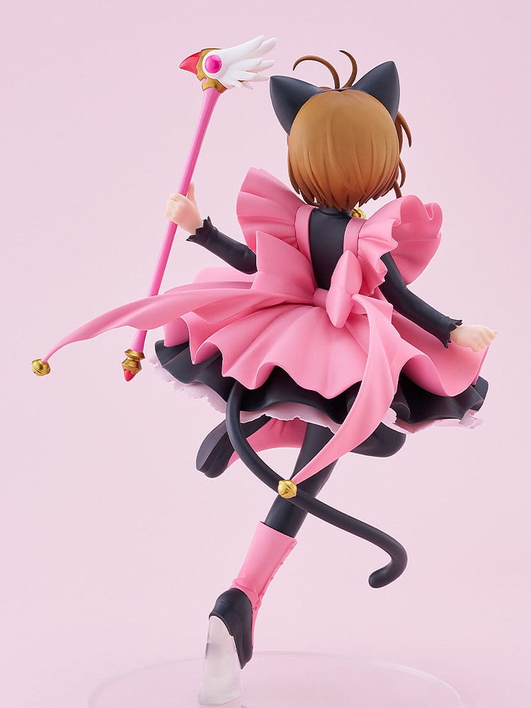 Cardcaptor Sakura Pop Up Parade PVC Statue Sakura Kinomoto: Black Cat Costume Ver. L Size 22 cm                - Damaged packaging