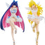 Panty & Stocking with Garterbelt Pop Up Parade PVC Statues 2-Pack Panty & Stocking Set: Repent Ver. L Size 21 cm