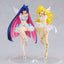 Panty & Stocking with Garterbelt Pop Up Parade PVC Statues 2-Pack Panty & Stocking Set: Repent Ver. L Size 21 cm