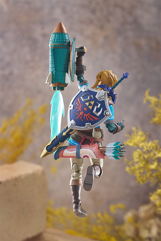 The Legend of Zelda Tears of the Kingdom Figma Action Figure Link Tears of the Kingdom Ver. DX Edition 15 cm