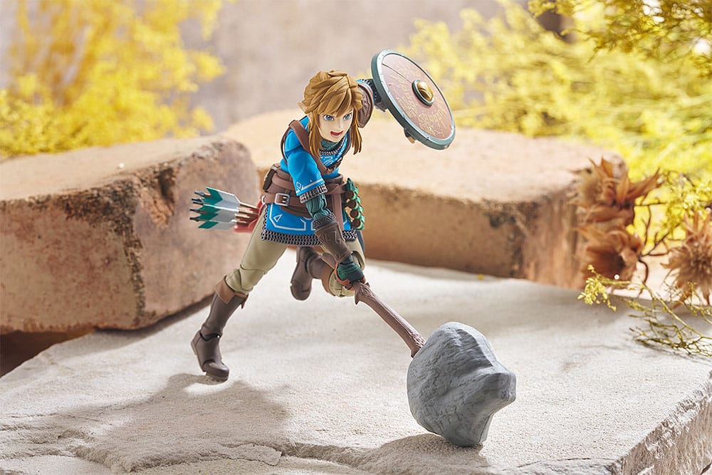 The Legend of Zelda Tears of the Kingdom Figma Action Figure Link Tears of the Kingdom Ver. DX Edition 15 cm