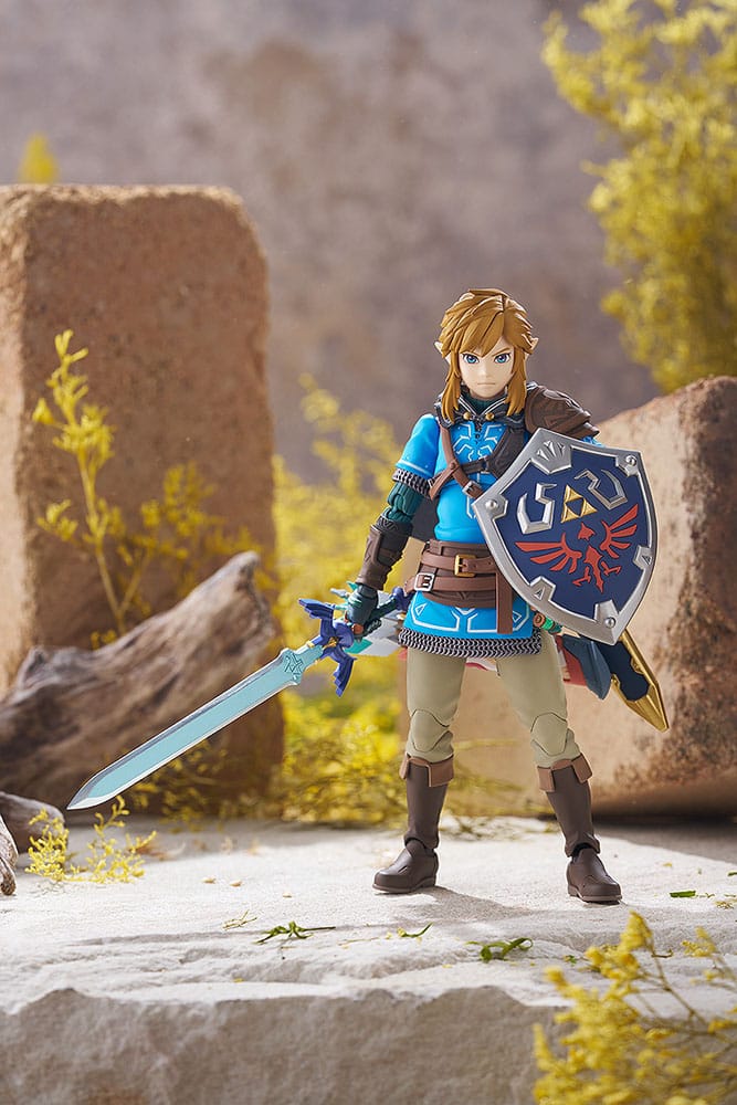 The Legend of Zelda Tears of the Kingdom Figma Action Figure Link Tears of the Kingdom Ver. DX Edition 15 cm