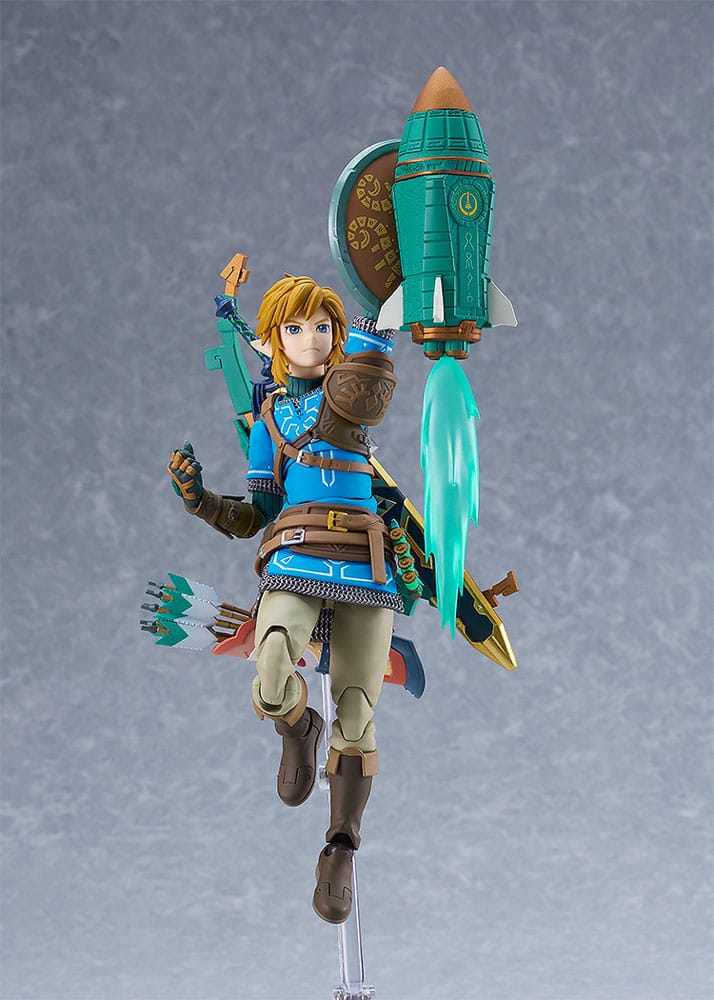 The Legend of Zelda Tears of the Kingdom Figma Action Figure Link Tears of the Kingdom Ver. DX Edition 15 cm