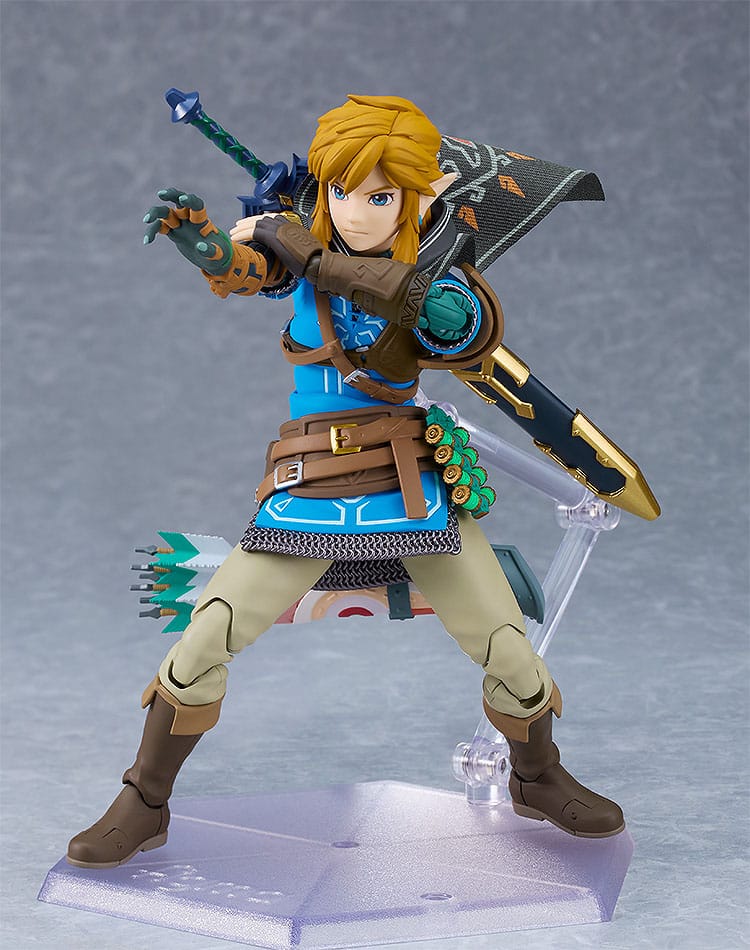 The Legend of Zelda Tears of the Kingdom Figma Action Figure Link Tears of the Kingdom Ver. DX Edition 15 cm