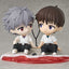Rebuild of Evangelion Chibi Figure Shinji Ikari & Kaworu Nagisa 8 cm