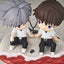 Rebuild of Evangelion Chibi Figure Shinji Ikari & Kaworu Nagisa 8 cm