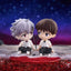 Rebuild of Evangelion Chibi Figure Shinji Ikari & Kaworu Nagisa 8 cm