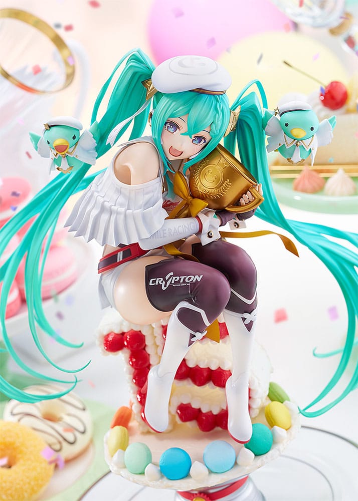 Hatsune Miku Characters PVC Statue 1/6 Racing Miku: 2023 - 15th Anniversary Ver. 26 cm - Damaged packaging