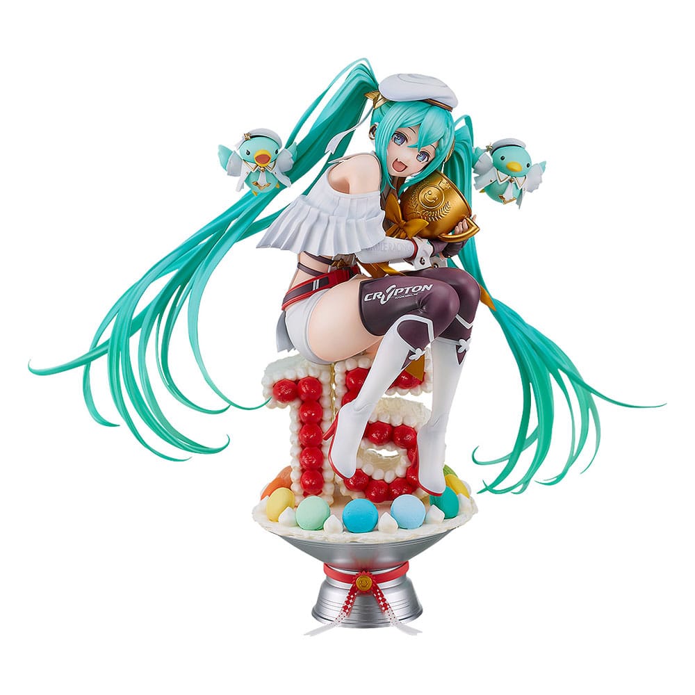 Hatsune Miku Characters PVC Statue 1/6 Racing Miku: 2023 - 15th Anniversary Ver. 26 cm - Damaged packaging