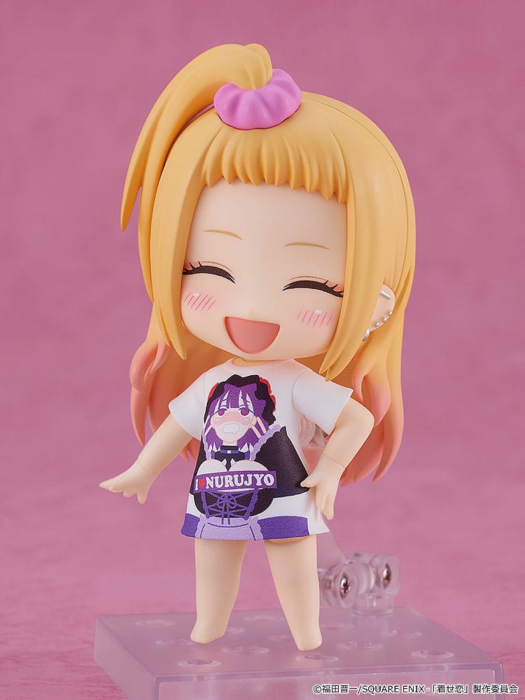 My Dress-Up Darling Nendoroid Action Figure Marin Kitagawa: Slippery Girls Full Graphic T-Shirt Ver. 10 cm