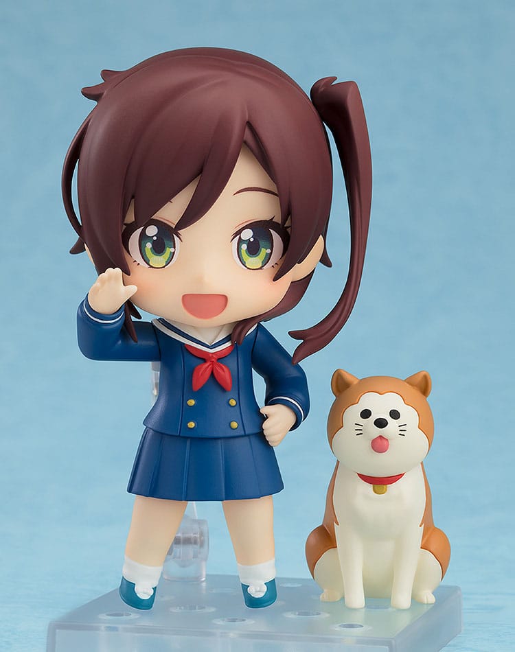 Train to the End of the World Basic Nendoroid Action Figure Shizuru Chikura & Pochi 10 cm