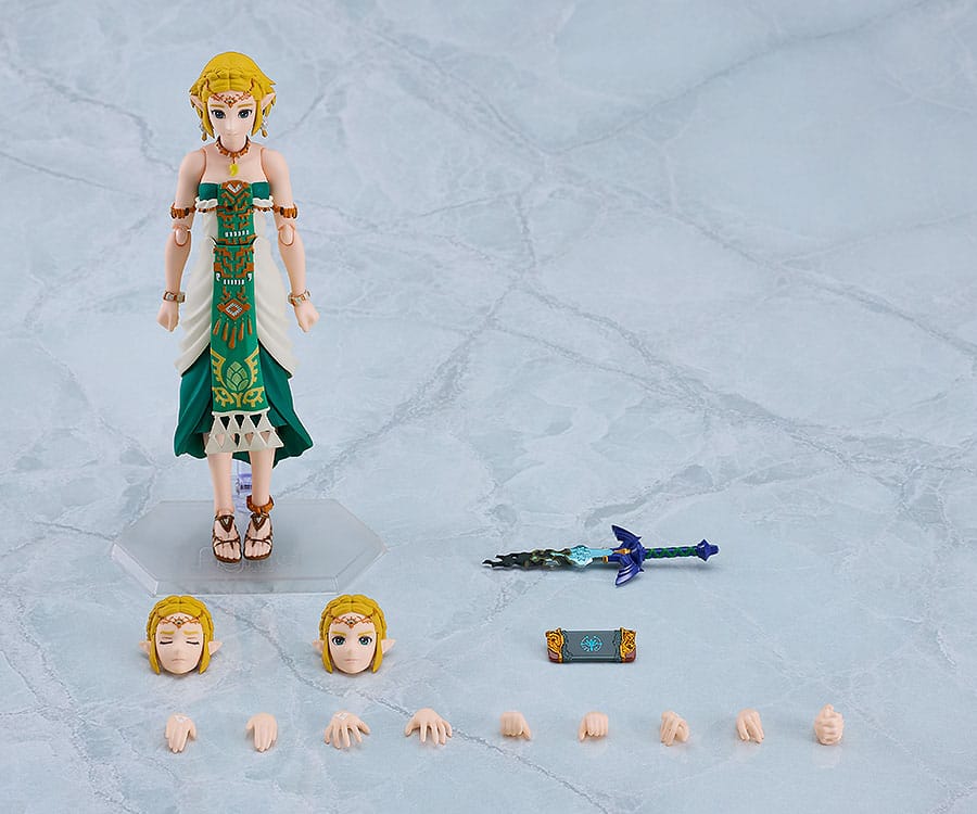 The Legend of Zelda Tears of the Kingdom Figma Action Figure Zelda Tears of the Kingdom Ver. 16 cm