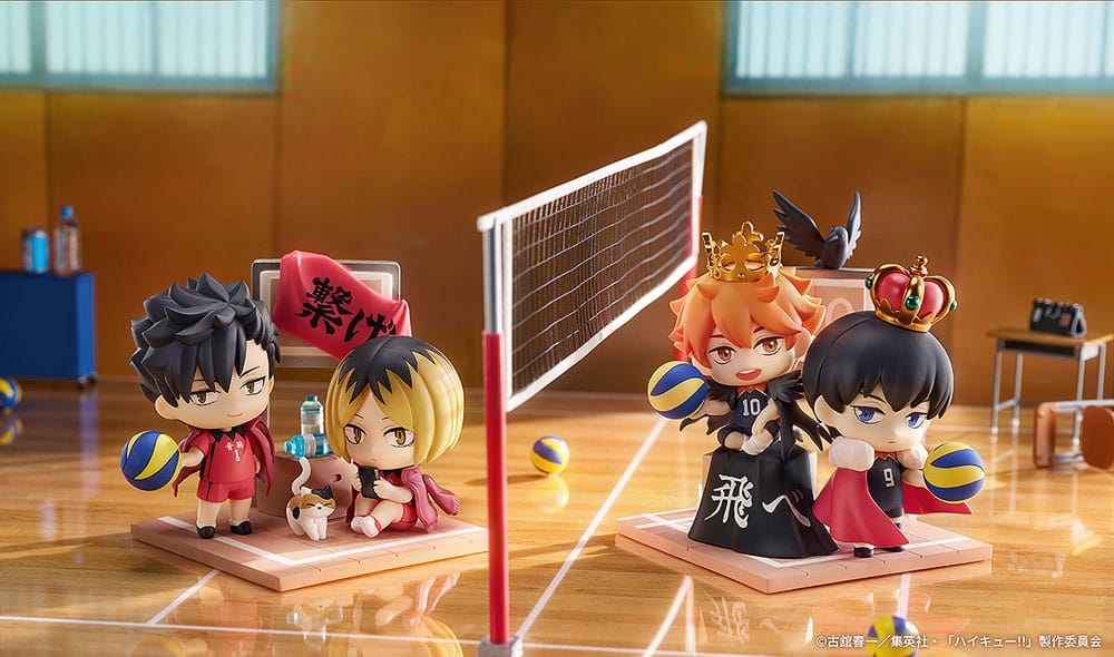 Haikyu!! Qset Mini-Figure 2-Pack Tetsuro Kuroo & Kenma Kozume 9 cm