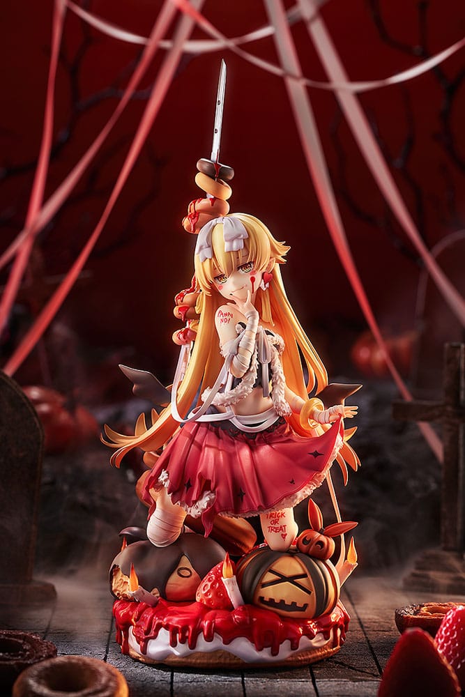 Monogatari Series Statue 1/7 Shinobu Oshino: Trick or Treat 25 cm