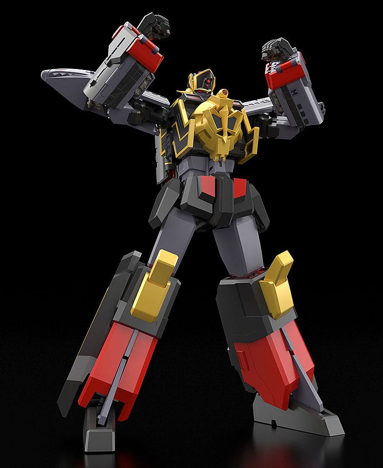 The Brave Express Might Gaine Action Figure The Gattai Black Might Gaine 26 cm