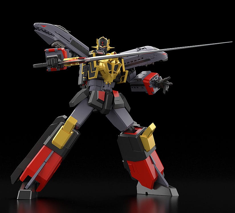 The Brave Express Might Gaine Action Figure The Gattai Black Might Gaine 26 cm