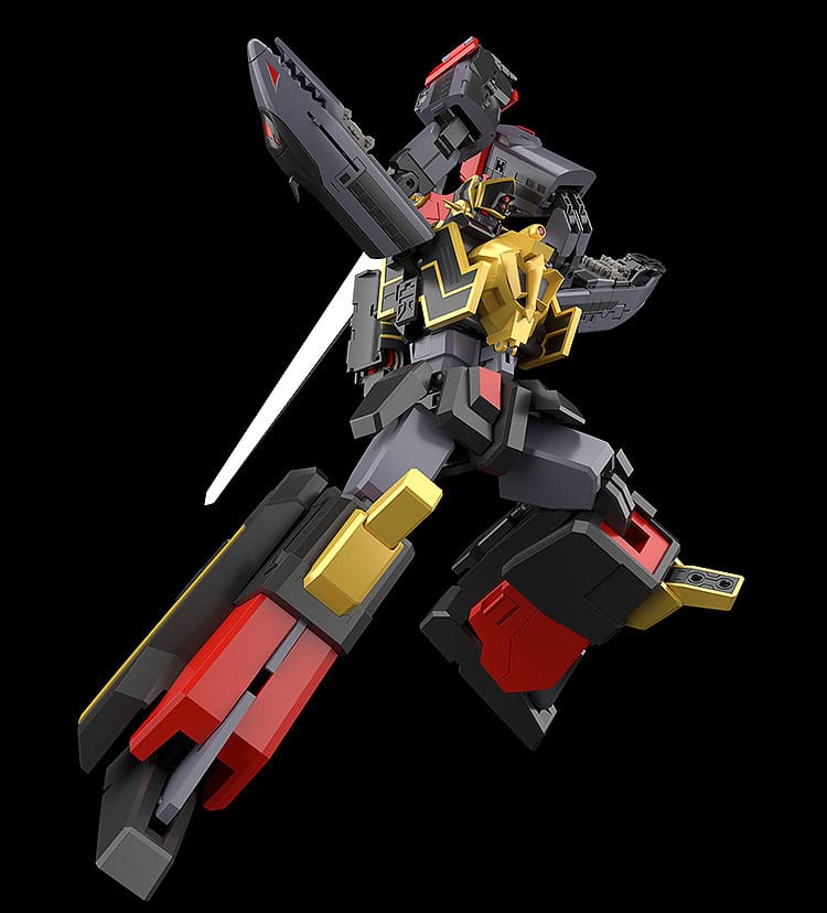 The Brave Express Might Gaine Action Figure The Gattai Black Might Gaine 26 cm