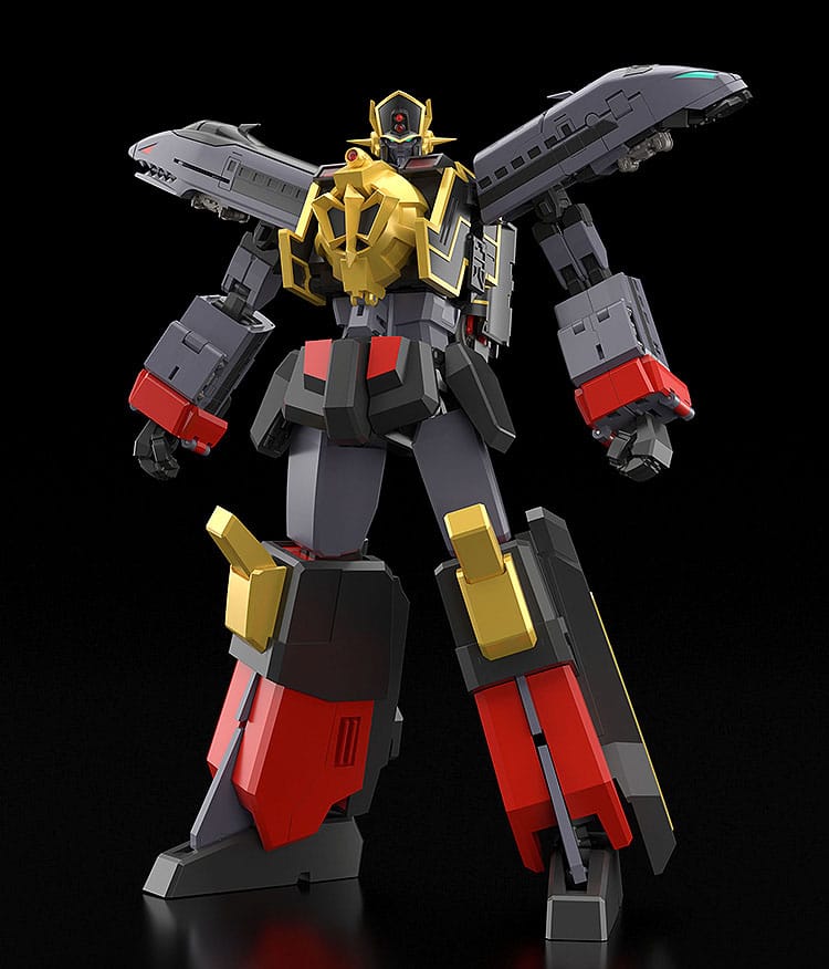 The Brave Express Might Gaine Action Figure The Gattai Black Might Gaine 26 cm