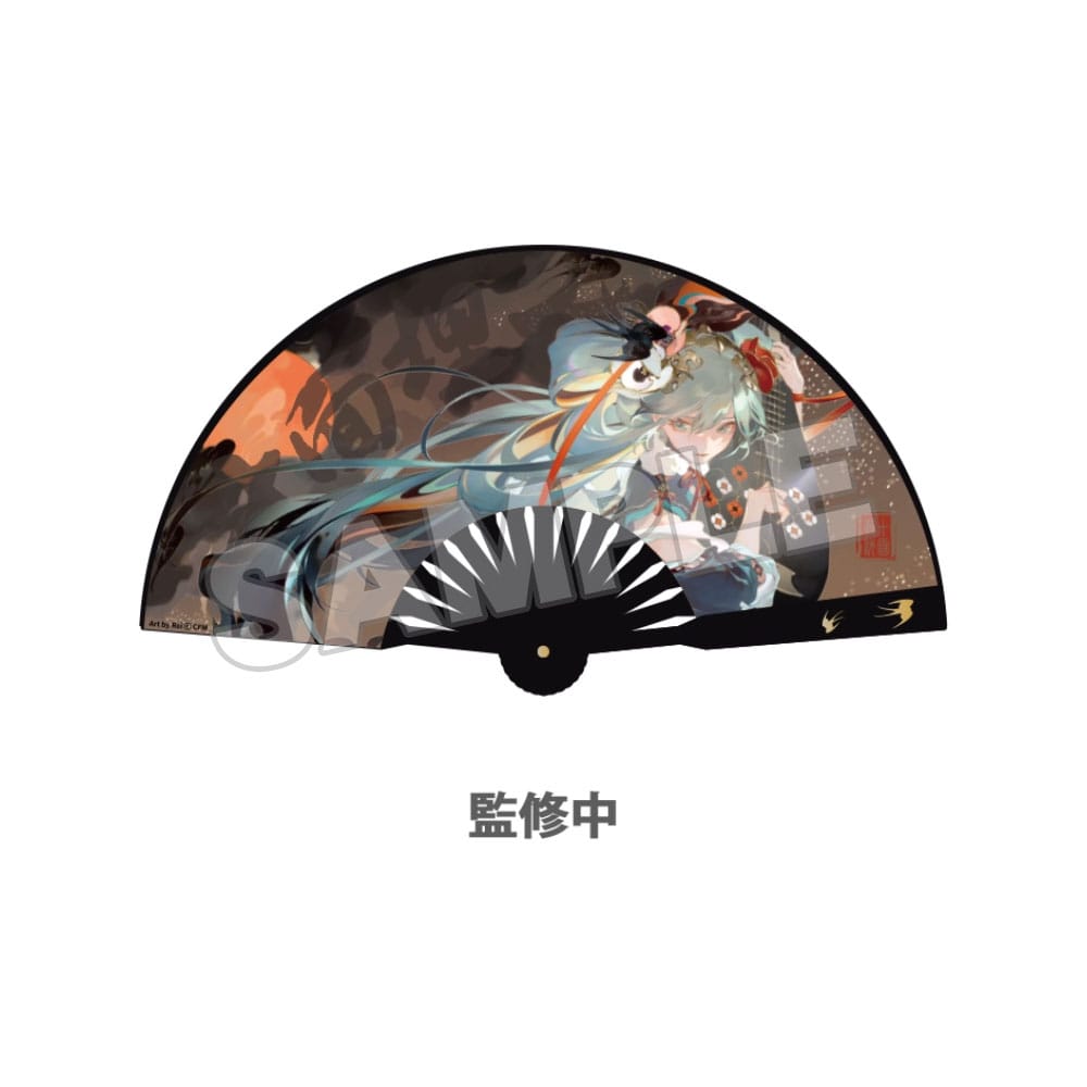 Character Vocal Series 01: Hatsune Miku Folding Fan Hatsune Miku Shimian Maifu Ver.