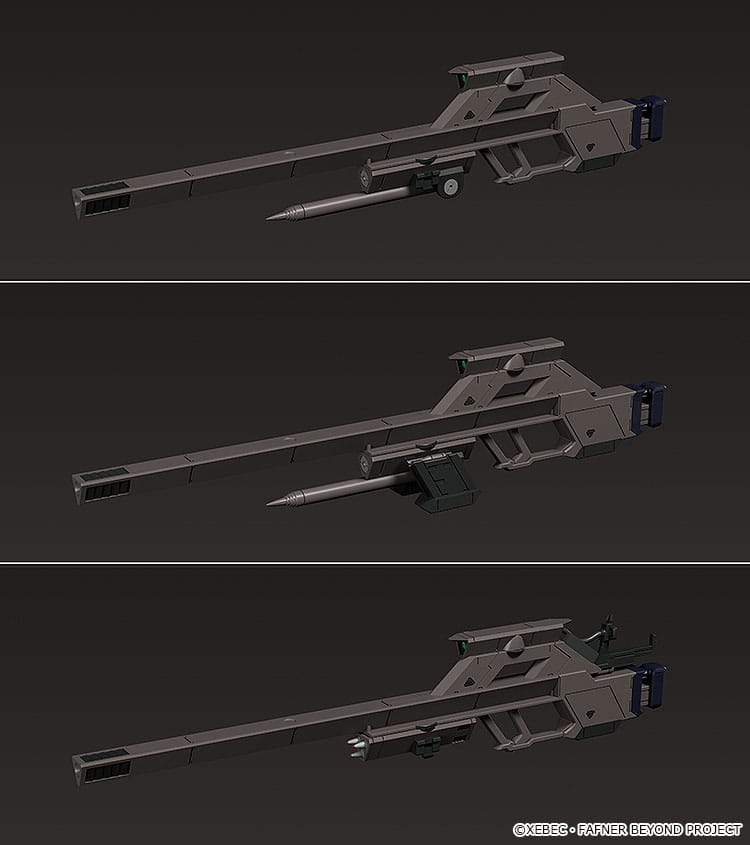 Fafner in the Azure The Beyond Moderoid Plastic Model Kit Fafner Mark Sieben Kai Azrael 19 cm