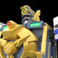 The Brave Express Might Gaine The Gattai Action Figure Might Gunner + Perfect Option Set 20 cm