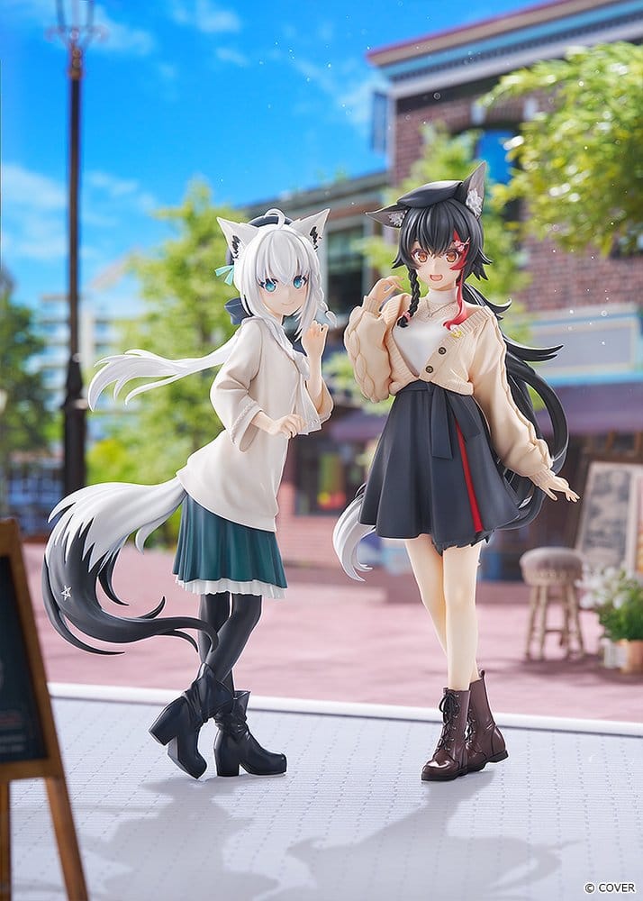 Hololive Production G.S. Collection PVC Figure 1/7 Shirakami Fubuki: Date Style - Casual Outfit Ver. 22 cm
