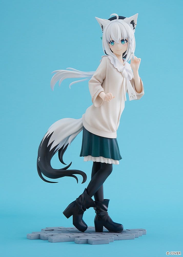Hololive Production G.S. Collection PVC Figure 1/7 Shirakami Fubuki: Date Style - Casual Outfit Ver. 22 cm