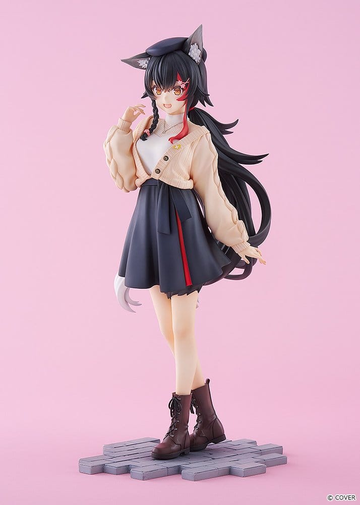 Hololive Production G.S. Collection PVC Figure 1/7 Ookami Mio Date Style - Street Outfit Ver. 24 cm