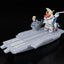 Metal Armor Dragonar Brickroid Action Figure Dragonar-1 (Opening Ver.) & Carrier Set 5 cm